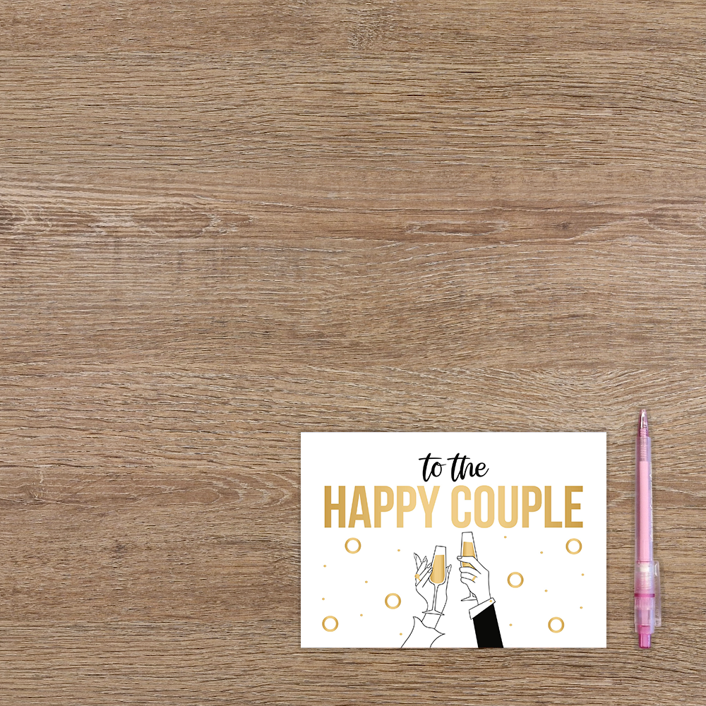 To the happy couple