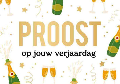 Proost op jouw verjaardag