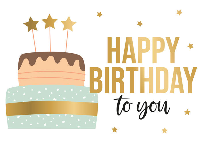 Happy birthday to you