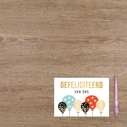 Gefeliciteerd van ons