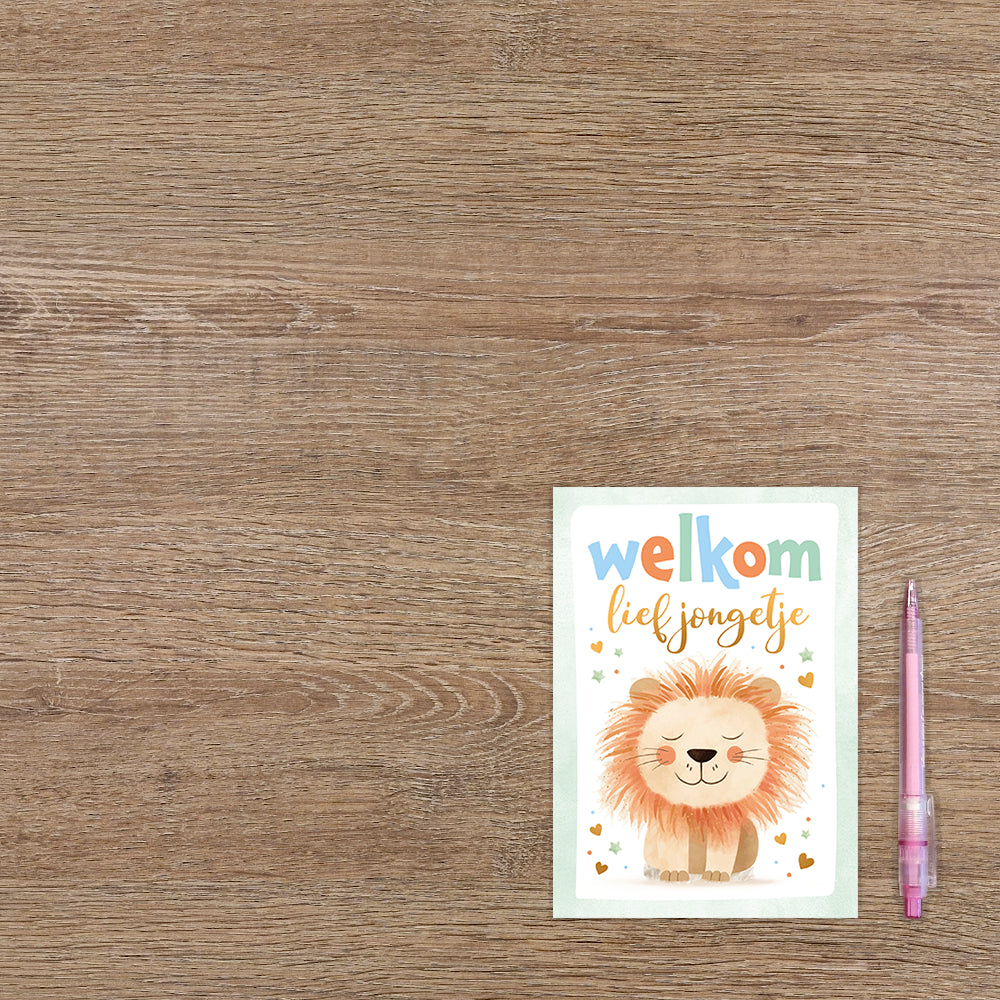 Welkom lief jongetje