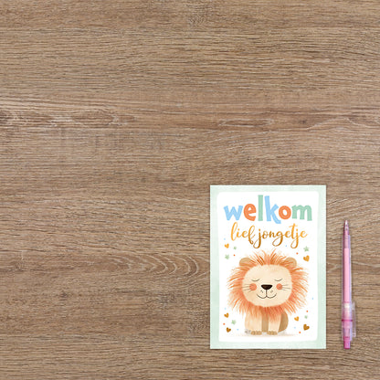 Welkom lief jongetje