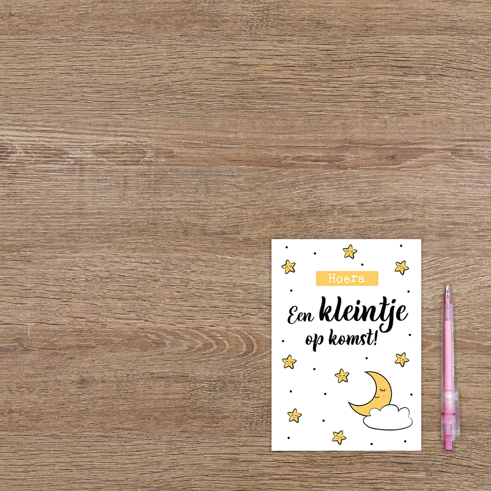 Hoera een kleintje op komst!