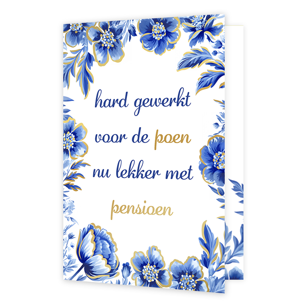 Hard gewerkt voor de poen