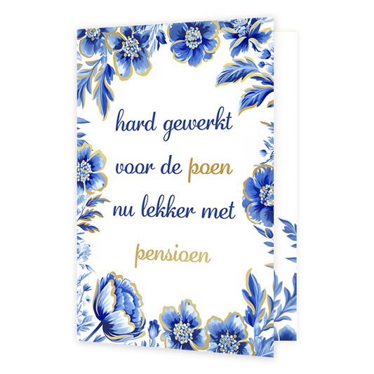Hard gewerkt voor de poen
