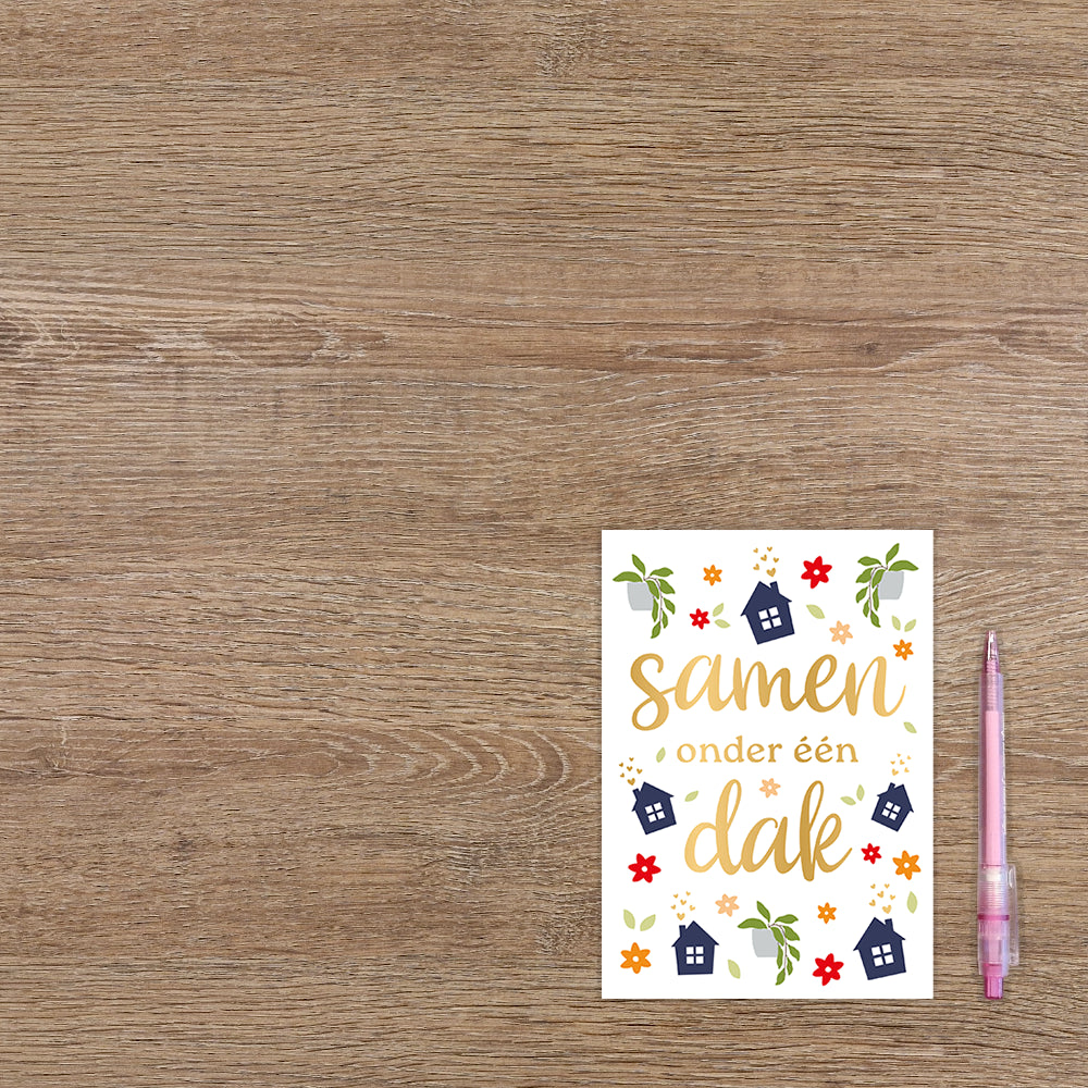 Samen onder een dak samenwonen