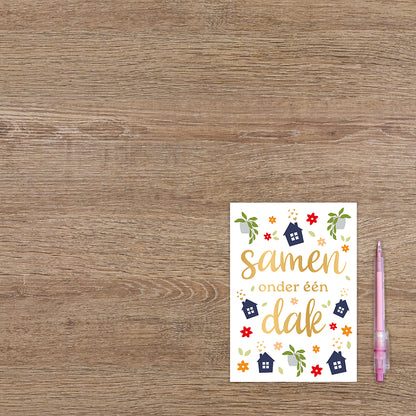 Samen onder een dak samenwonen