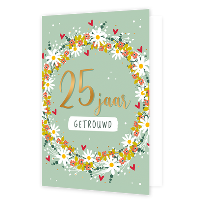 25 jaar getrouwd