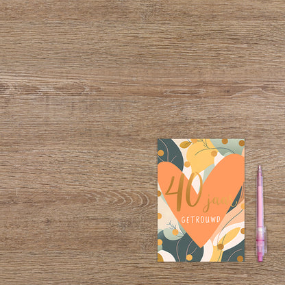 40 jaar getrouwd