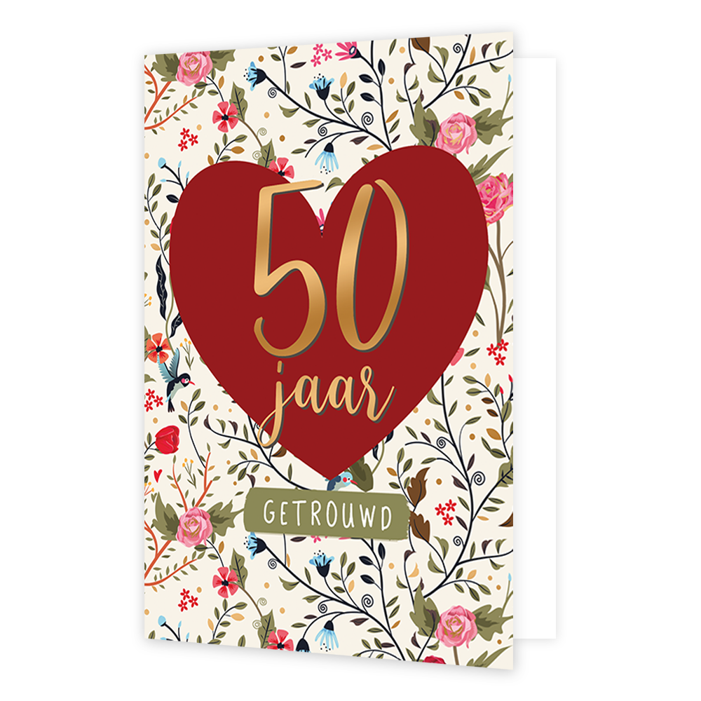 50 jaar getrouwd