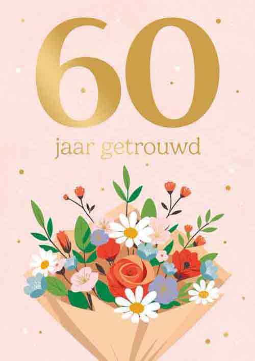 60 jaar getrouwd