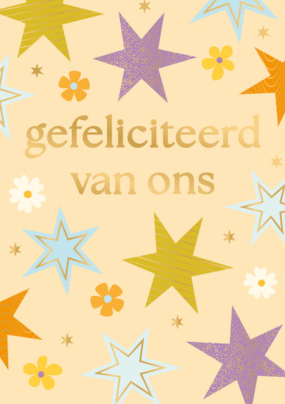 Gefeliciteerd van ons