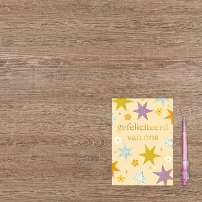 Gefeliciteerd van ons