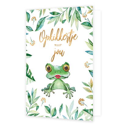 Opkikkertje voor jou