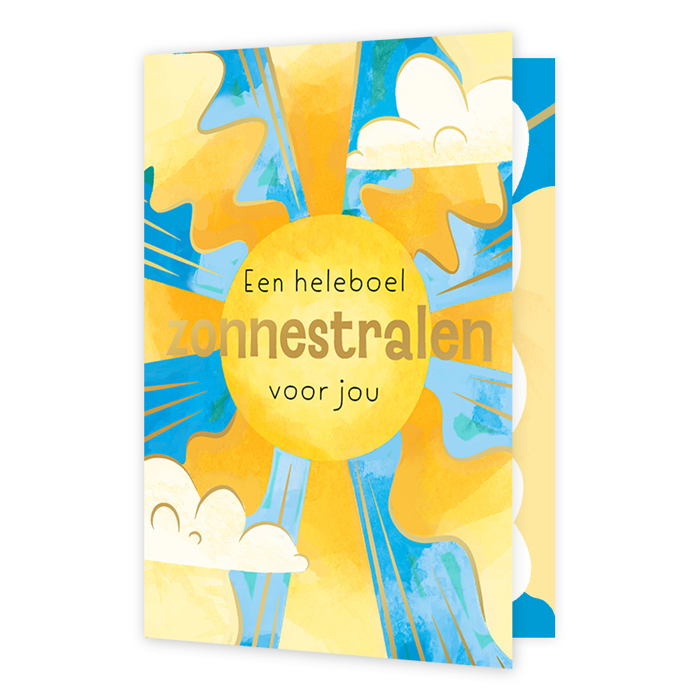 Een heleboel zonnestralen