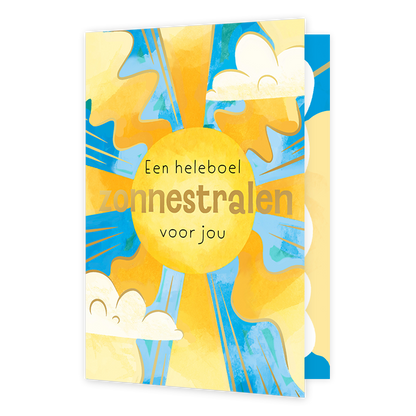 Een heleboel zonnestralen
