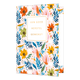 Een goed herstel gewenst - Formaat: Standaard - Vorm: Staand - Beterschapskaart - Op deze wenskaart staan bloemen in de kleuren oranje, rood, blauw en groen met in het midden een wit vlak met de tekst: "Een goed herstel gewenst". - Snelwenskaart