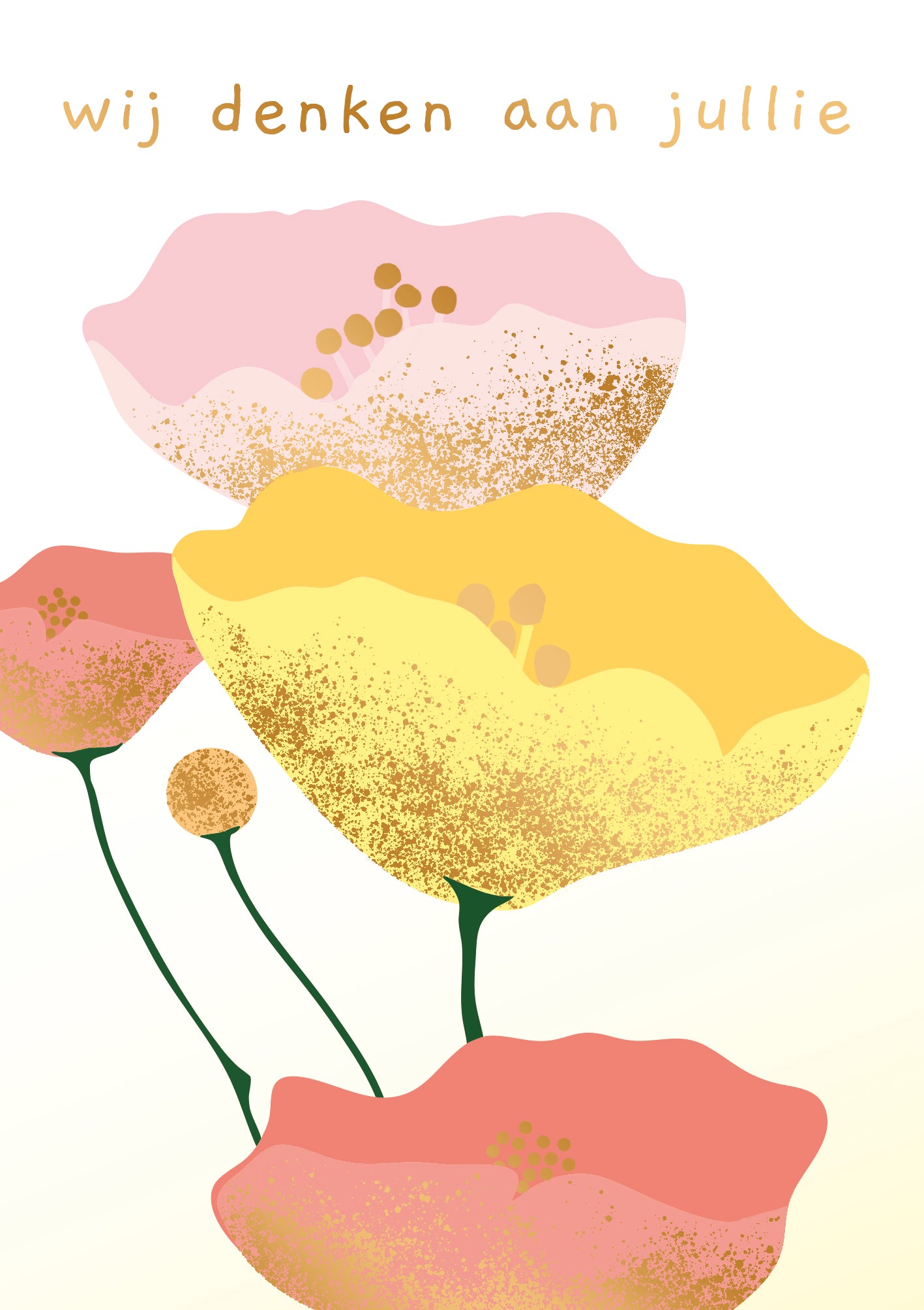 Wij denken aan jullie