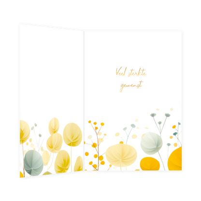 Met oprechte deelneming