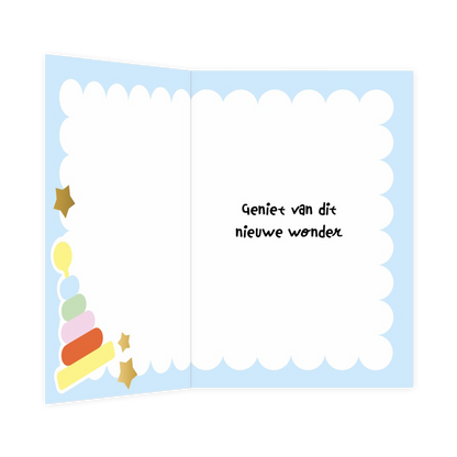 Een kleinzoon gefeliciteerd