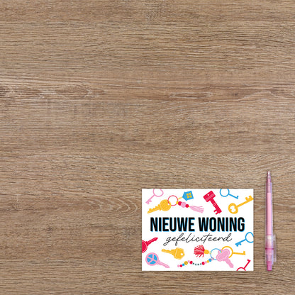 Nieuwe woning gefeliciteerd