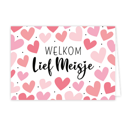 Welkom lief meisje