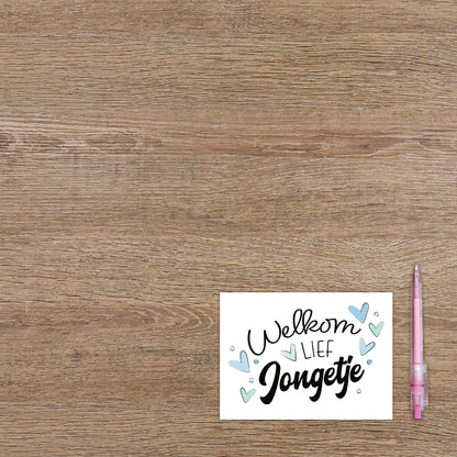 Welkom lief jongetje
