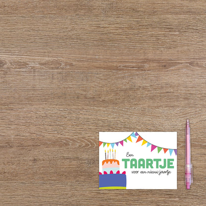 Een taartje voor een nieuw jaartje