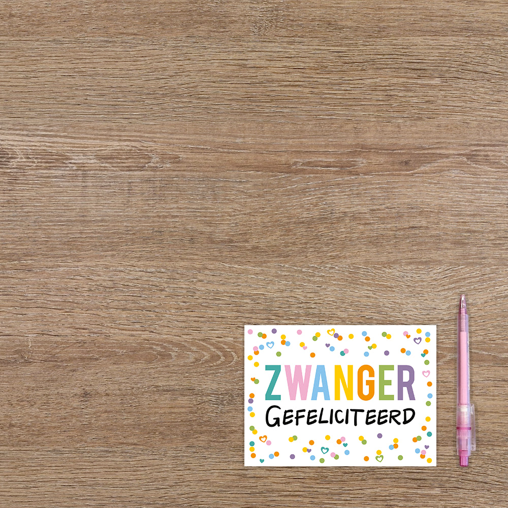 Zwanger gefeliciteerd