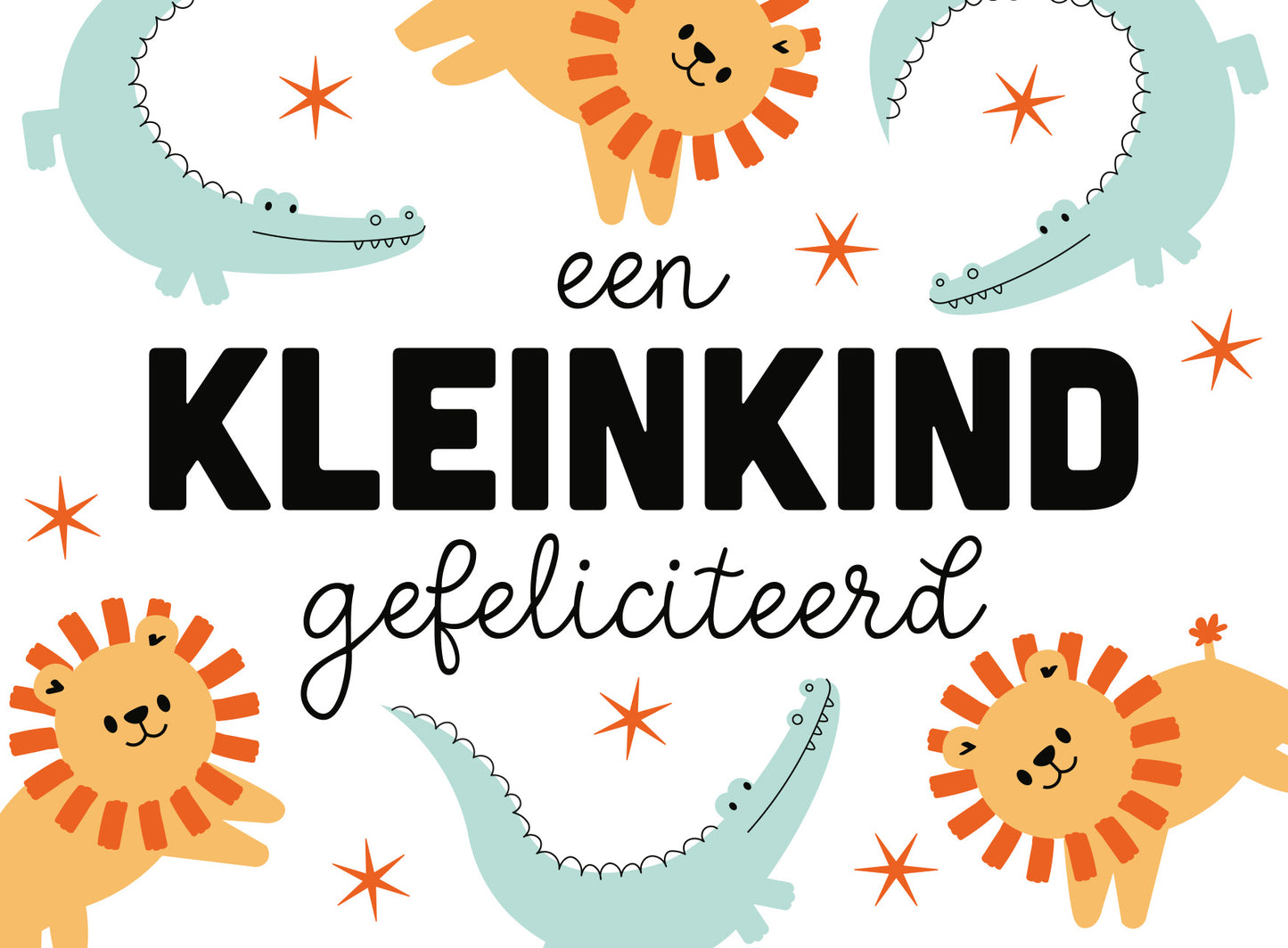 Een kleinkind gefeliciteerd