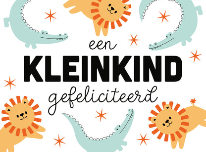 Een kleinkind gefeliciteerd