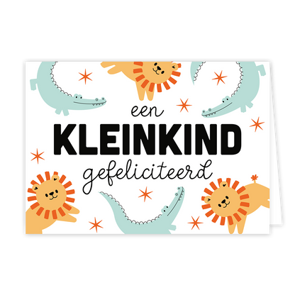 Een kleinkind gefeliciteerd