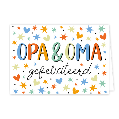 Opa & oma gefeliciteerd