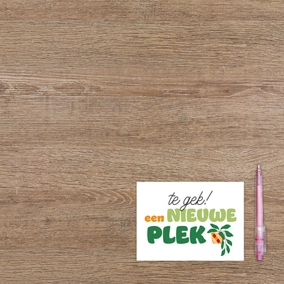 Te gek een nieuwe plek