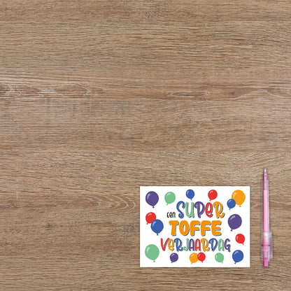 Een super toffe verjaardag