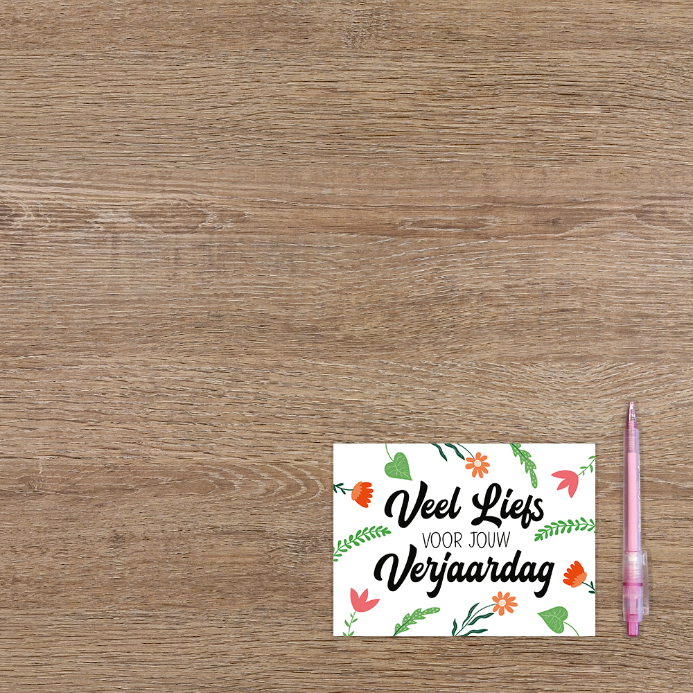 Veel liefs voor jouw verjaardag