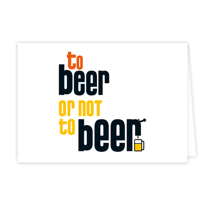 To beer or not to beer