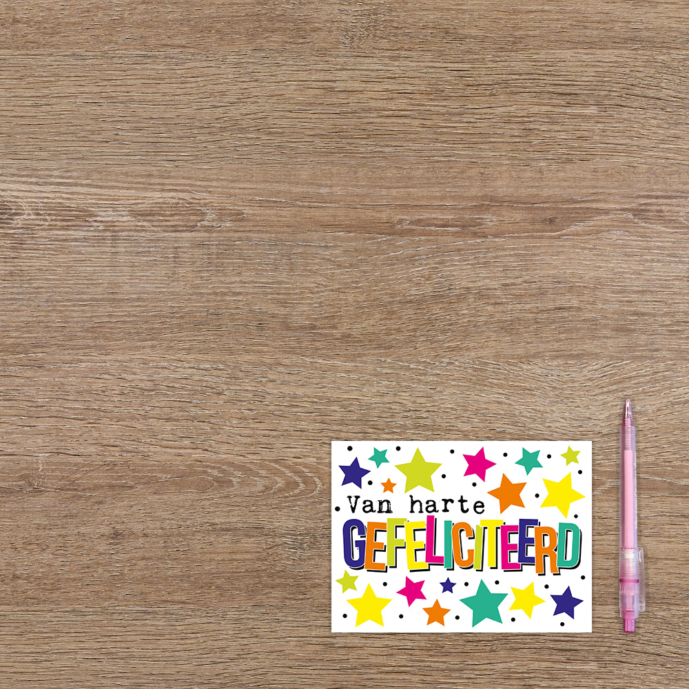 Van harte gefeliciteerd