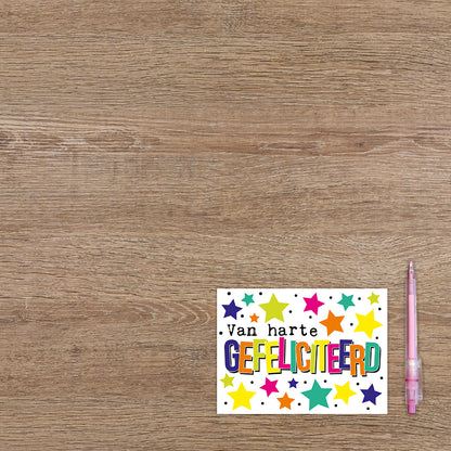 Van harte gefeliciteerd