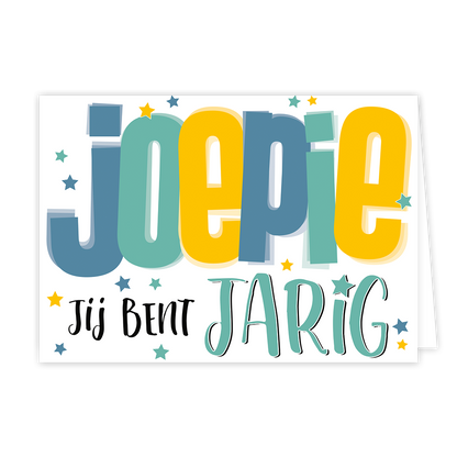 Joepie jij bent jarig