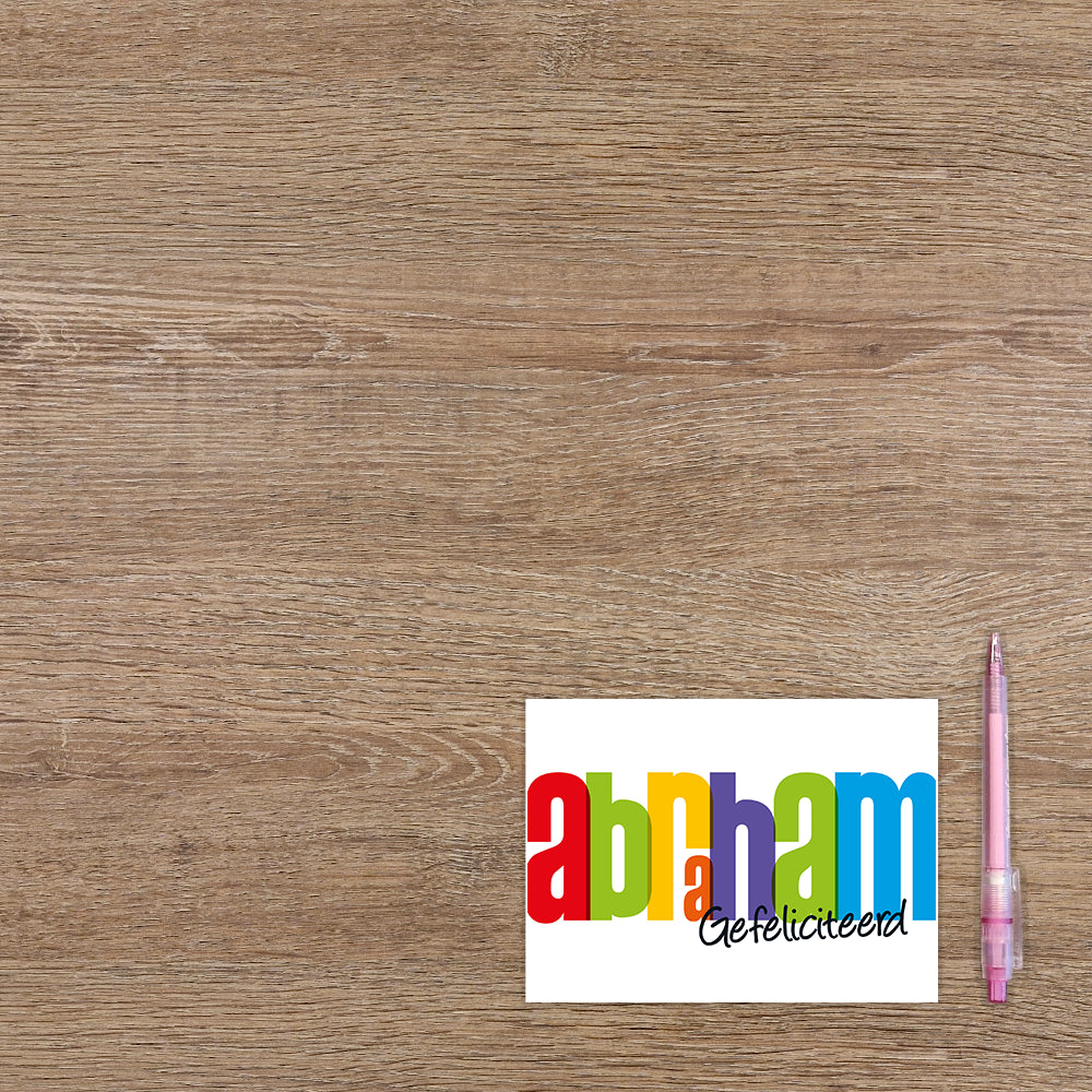 Abraham Gefeliciteerd