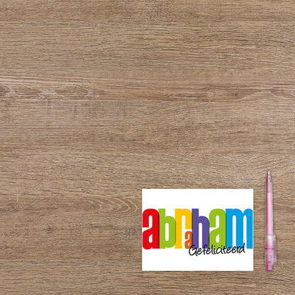 Abraham Gefeliciteerd