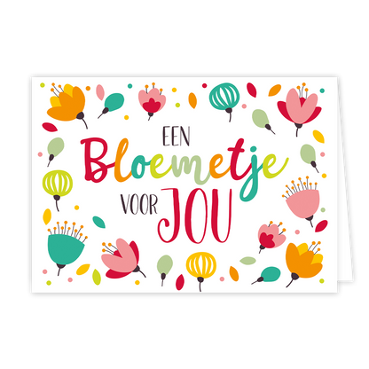 Een bloemetje voor jou