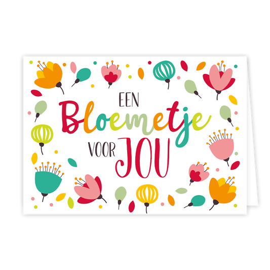 Een bloemetje voor jou