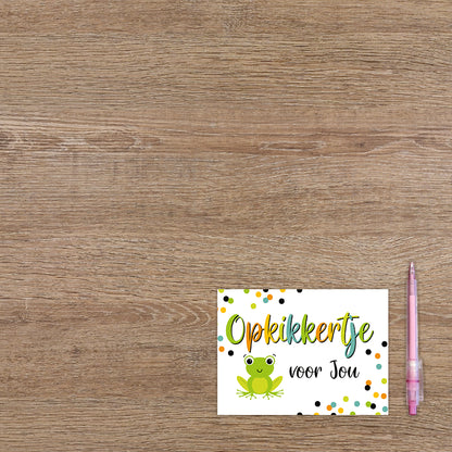 Opkikkertje voor jou