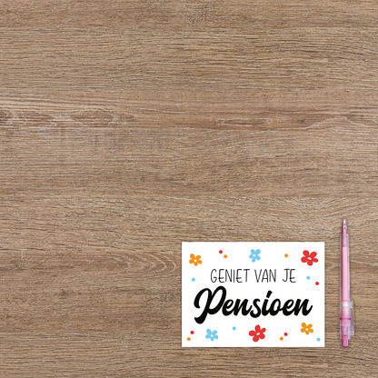 Geniet van je pensioen