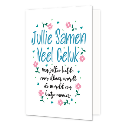 Jullie samen veel geluk