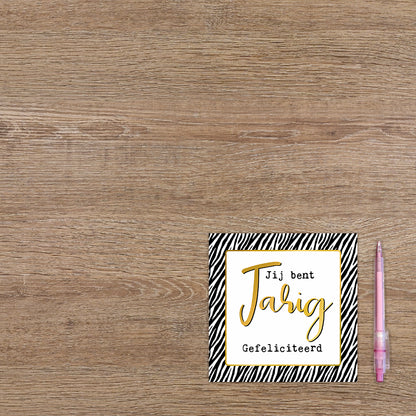 Jij bent jarig