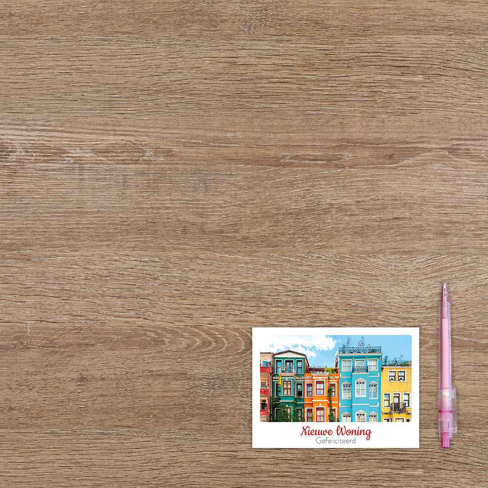 Nieuwe woning gefeliciteerd