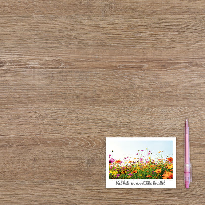 Veel liefs en een dikke knuffel